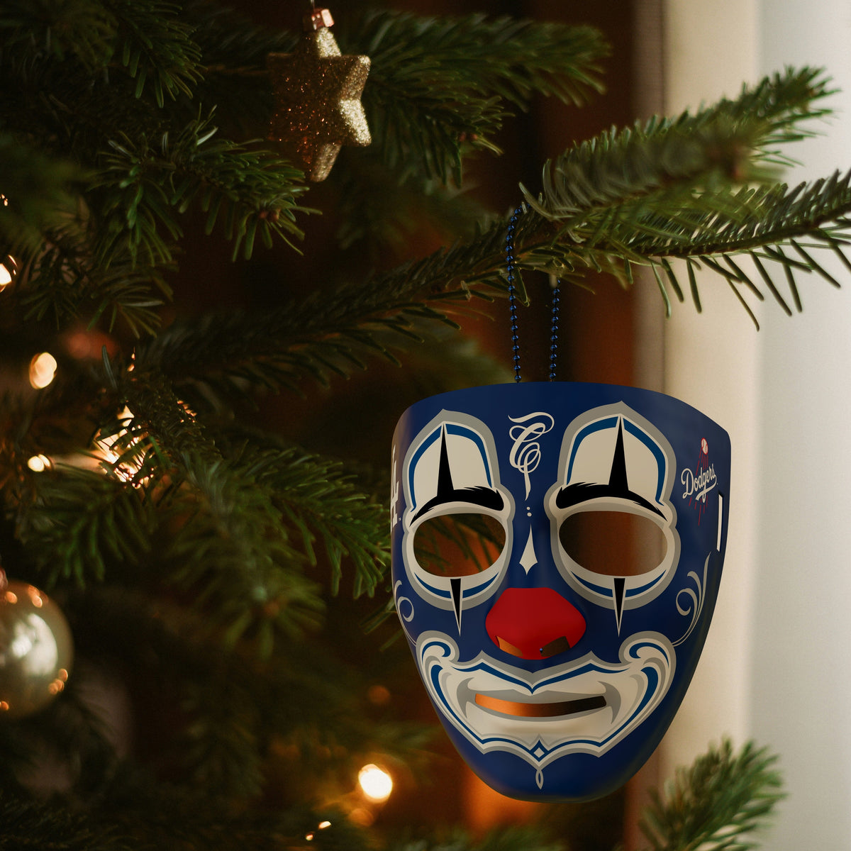 MLB® Mister Cartoon Mini Clown Mask