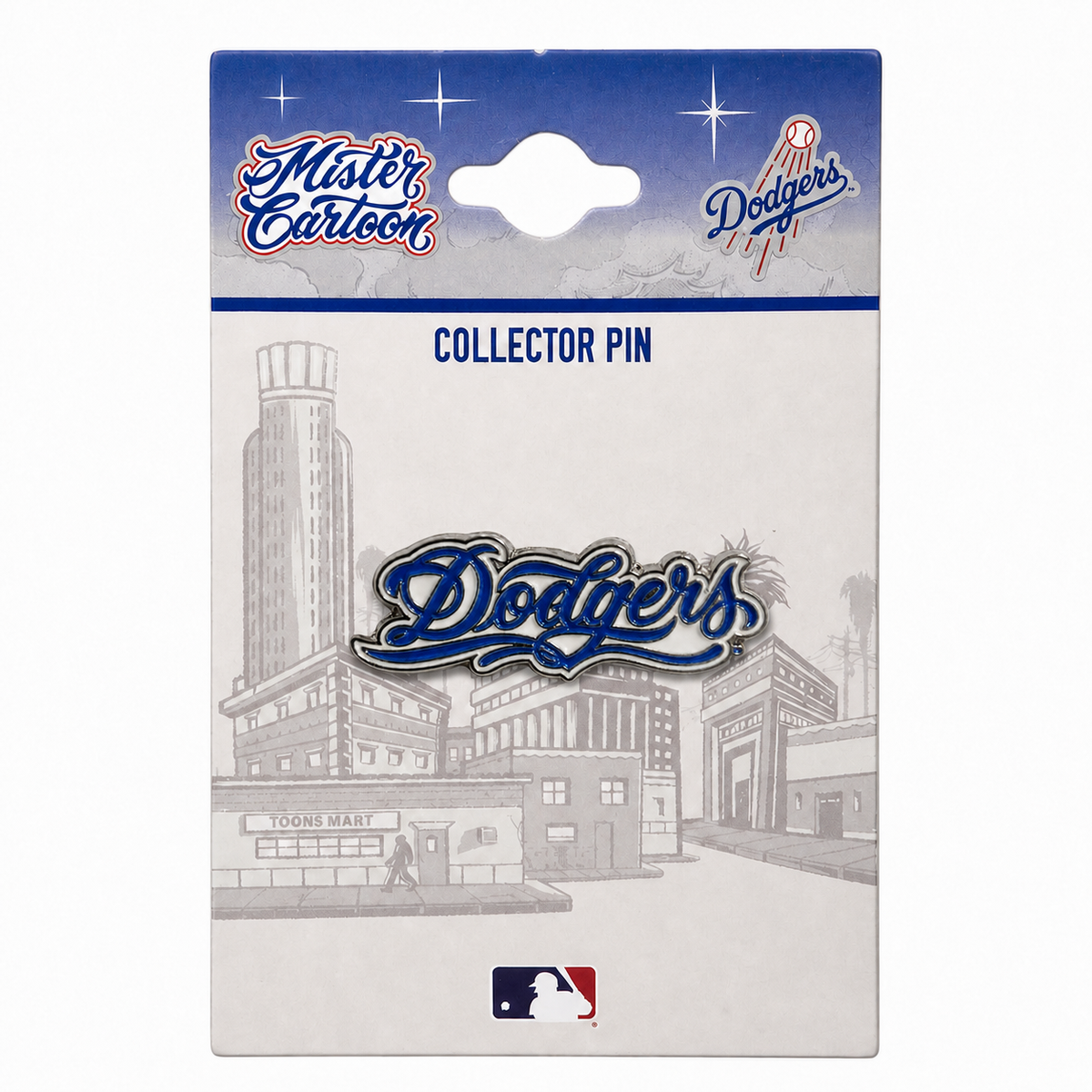 LA Dodgers x Mister Cartoon Dodgers Script Pin