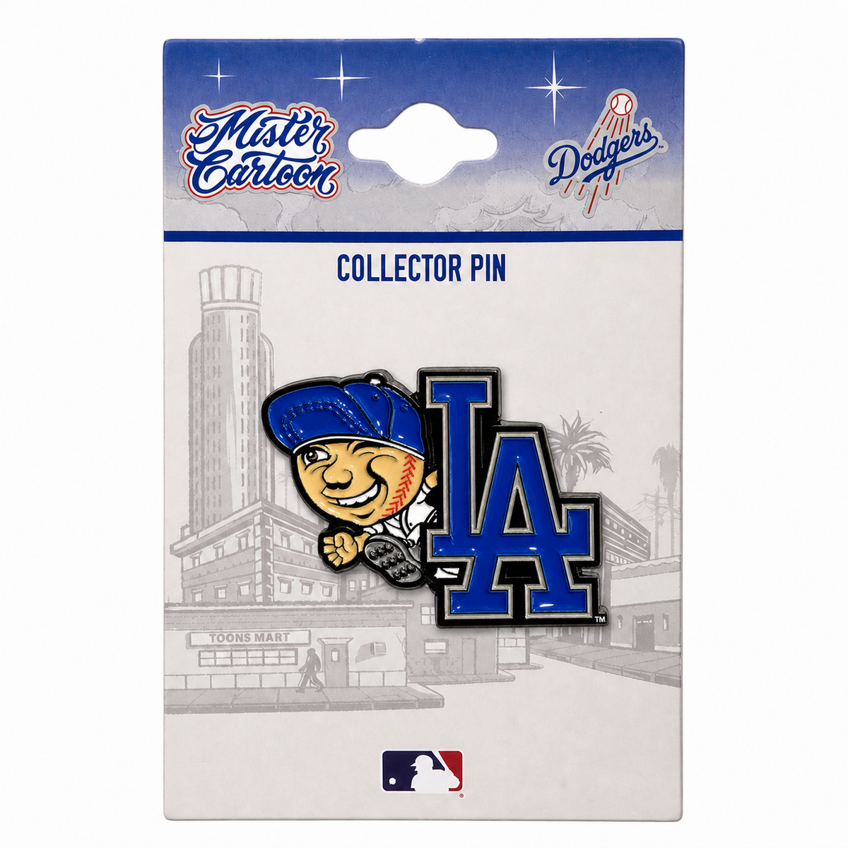LA Dodgers x Mister Cartoon Running LA Pin