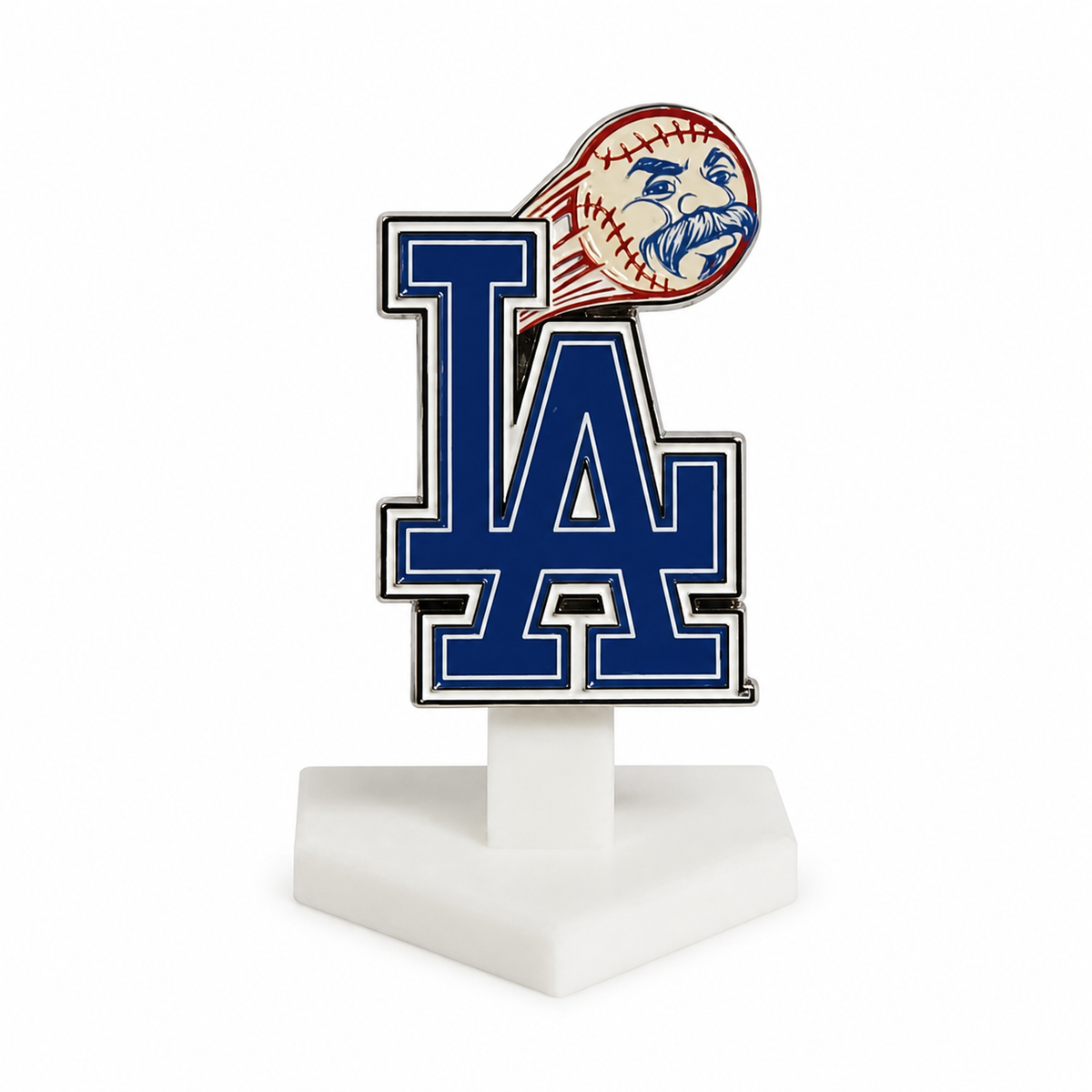 LA Dodgers x Mister Cartoon Home Run  Enamel Pin & Stand