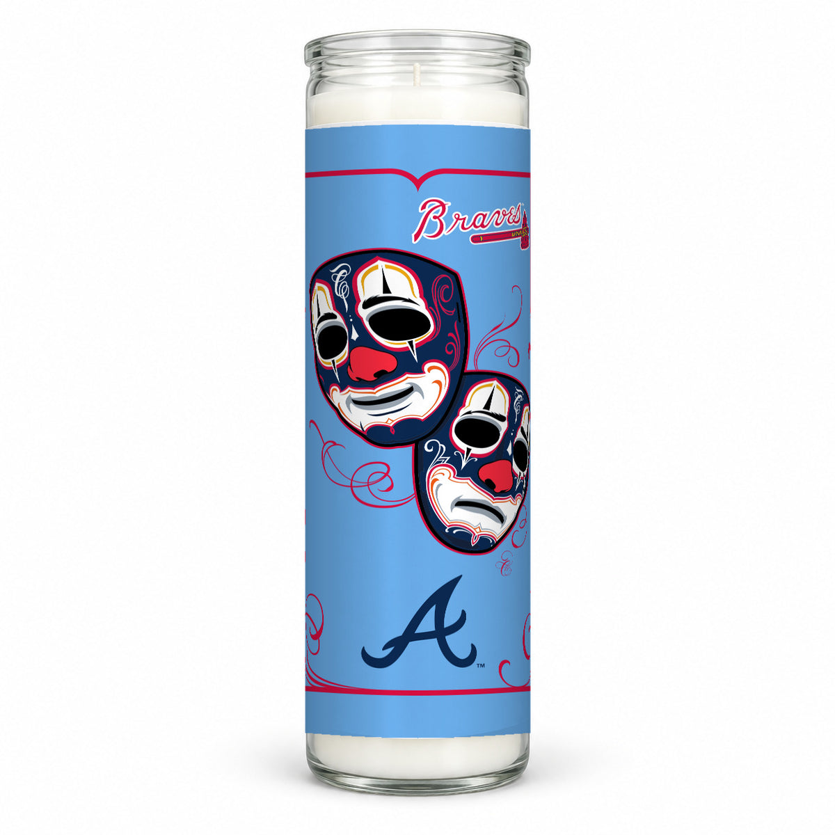 MLB® x Mister Cartoon Flow Mayor Candle - Atlanta Braves