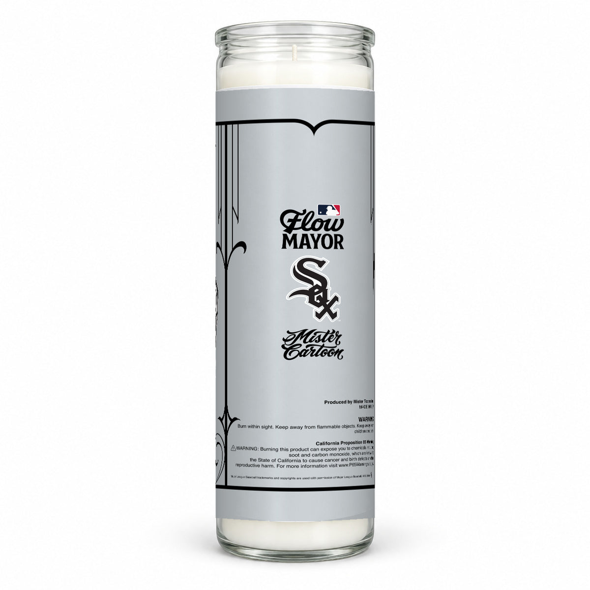 MLB® x Mister Cartoon Flow Mayor Candle - Chicago White Sox