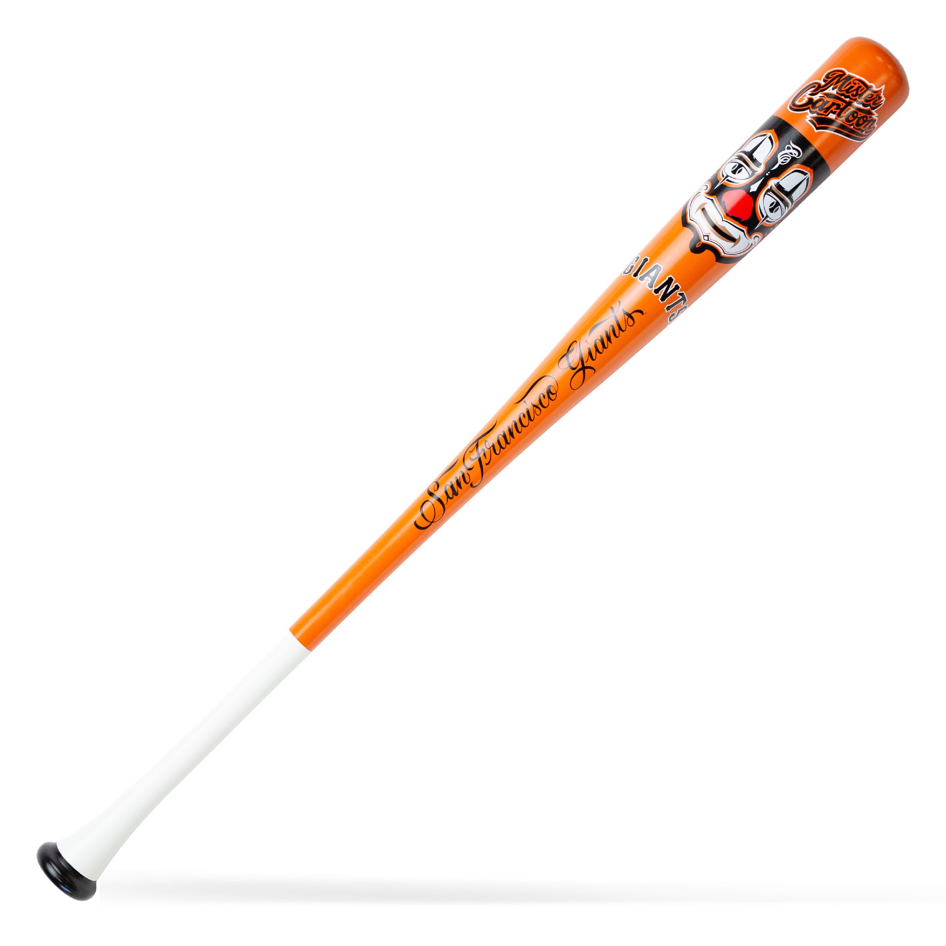 Mister Cartoon x Pillbox Bat Co. — San Francisco Giants Mask Series Collector Bat