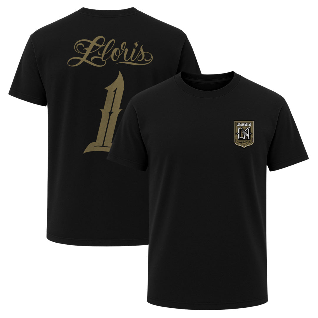 LAFC x Mister Cartoon Player N&N Shirt - Hugo Lloris #1 - Black