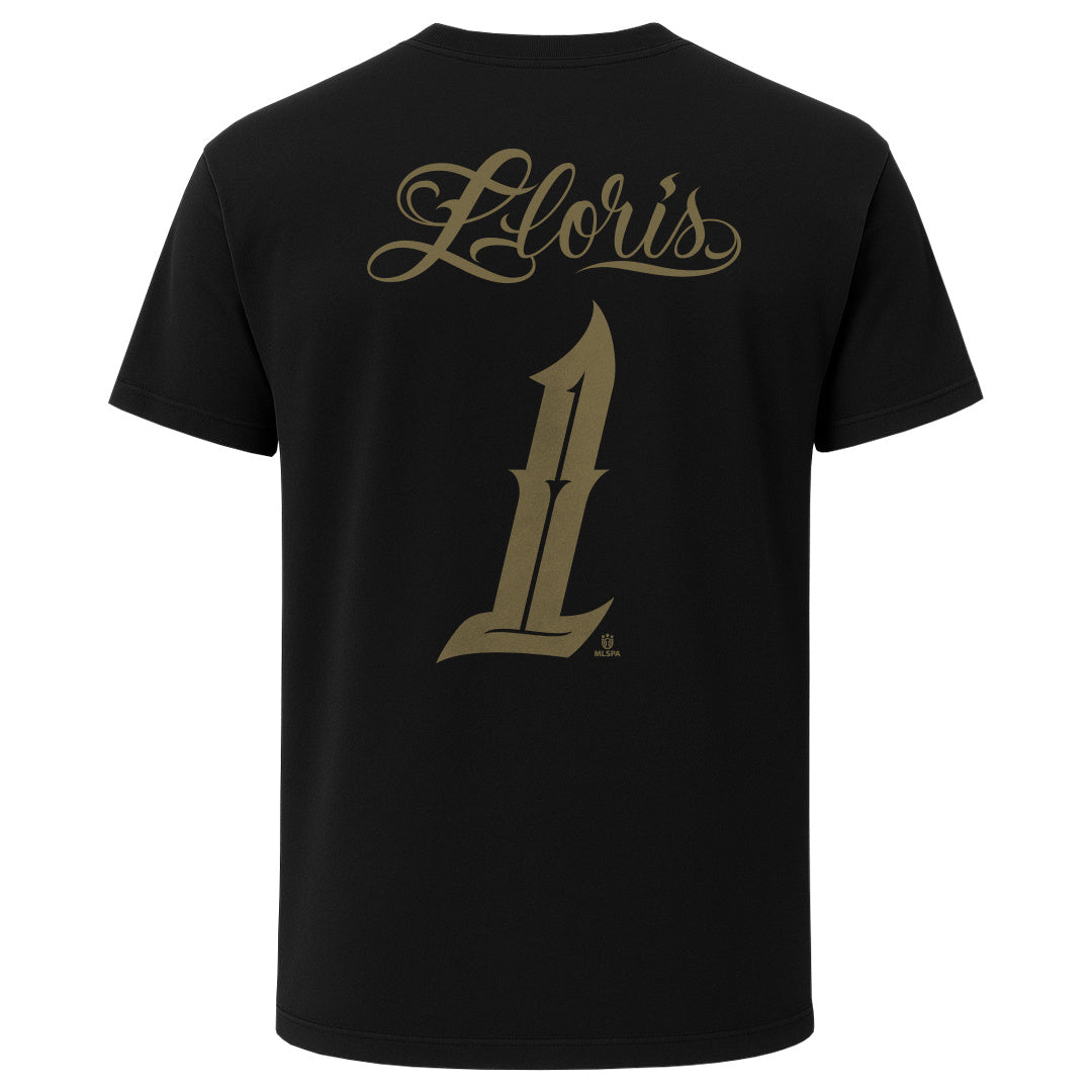LAFC x Mister Cartoon Player N&N Shirt - Hugo Lloris #1 - Black