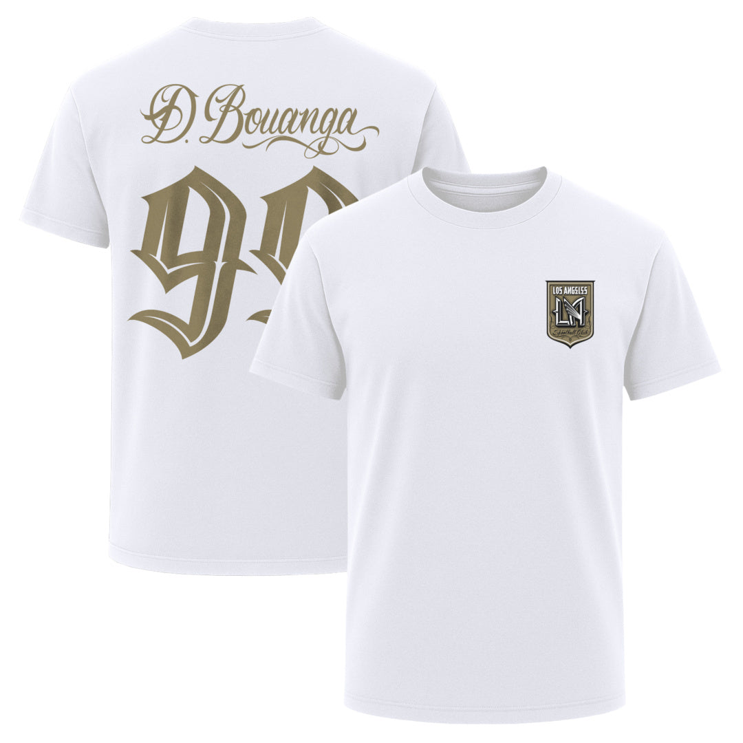 LAFC x Mister Cartoon Player N&N Shirt - Denis Bouanga #99 - White