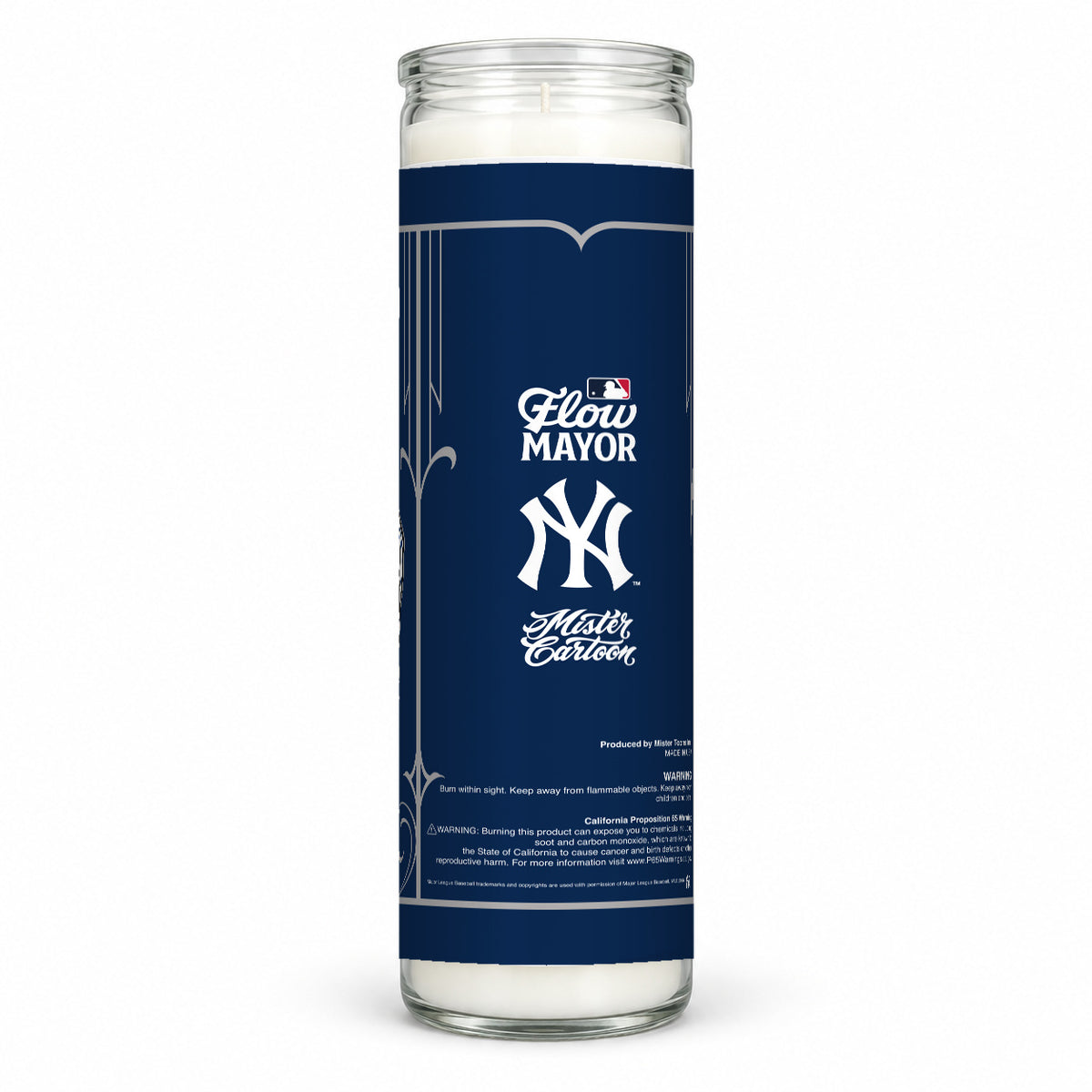 MLB® x Mister Cartoon Flow Mayor Candle - New York Yankees