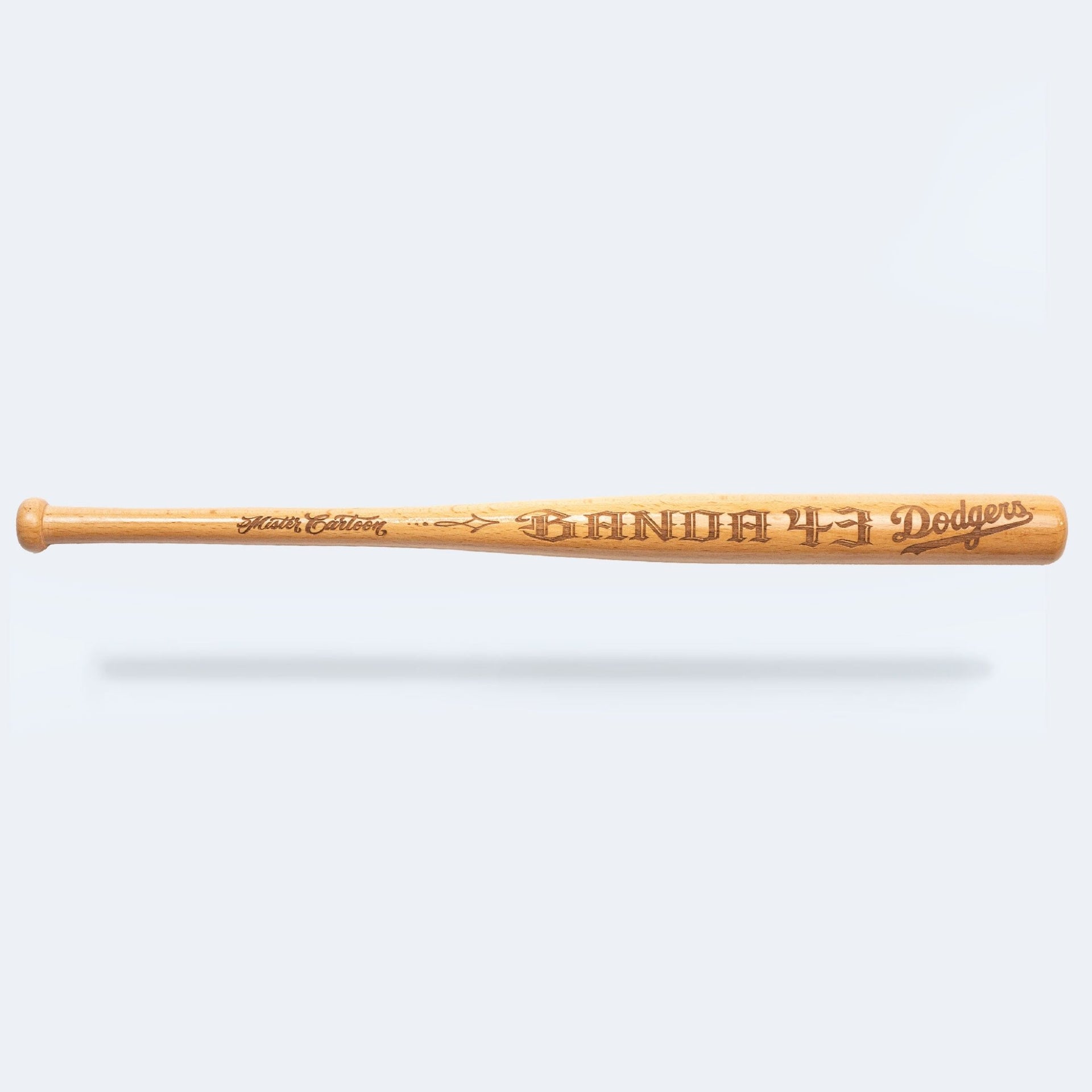 Anthony Banda x LA Dodgers x Cartoon Pillbox Name & Number Mini Collectors Bat - Toons Mart