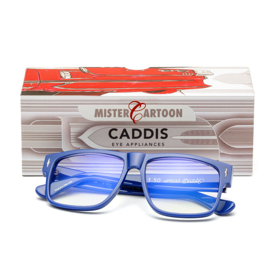 CADDIS // MC READER GLASSES - COBALT BLUE - Toons Mart