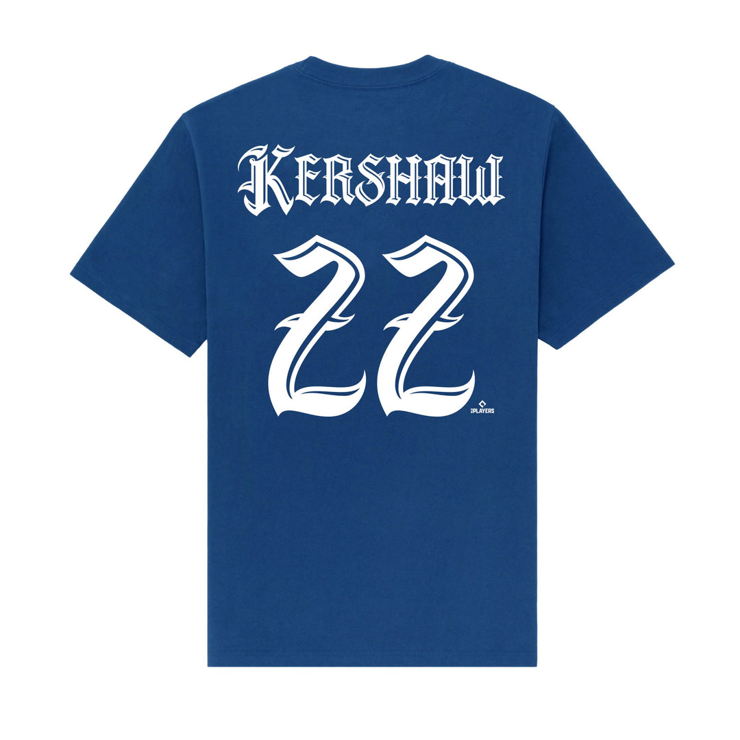 Clayton Kershaw - LA Dodgers x MC Blue T-Shirt - Toons Mart