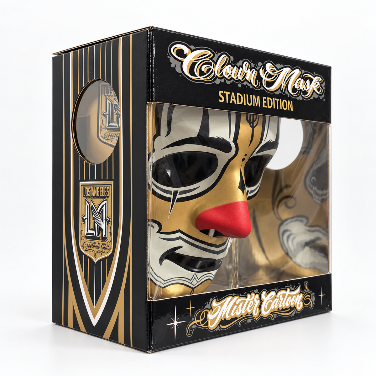 LAFC MISTER CARTOON CLOWN MASK - STADIUM EDITION