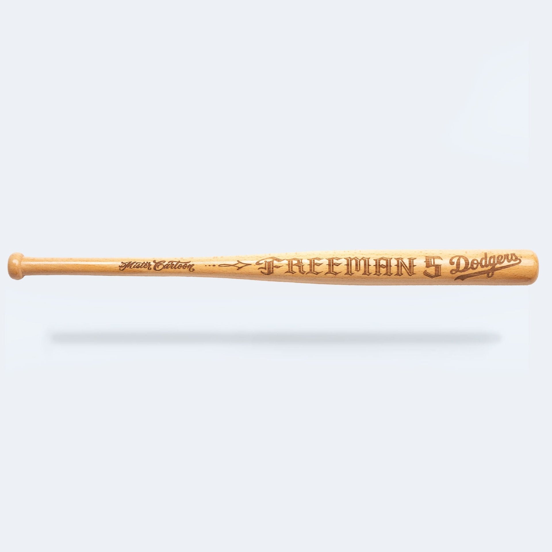 Freddie Freeman x LA Dodgers x Cartoon Pillbox Name & Number Mini Collectors Bat - Toons Mart