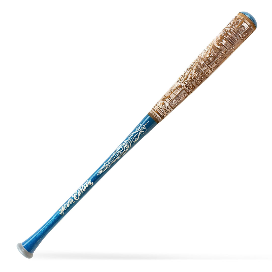 LA Dodgers x Mister Cartoon x Pillbox Full - Size Collectors Bat - Toons Mart