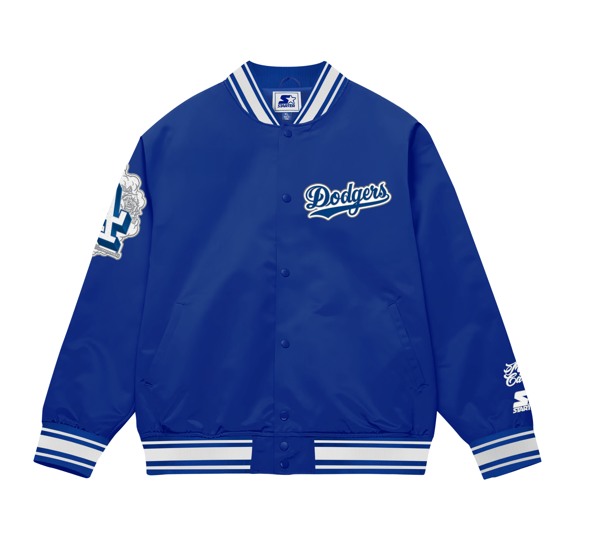 LA Dodgers X Mister Cartoon X Starter Jacket - Toons Mart