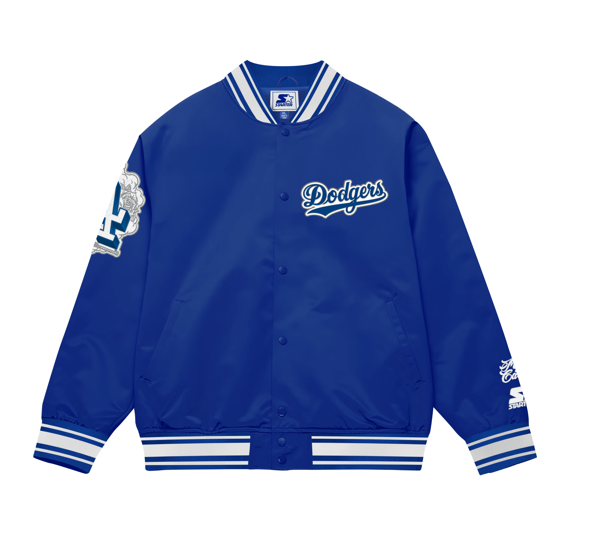 LA Dodgers X Mister Cartoon X Starter Jacket - Toons Mart
