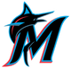 MLB® Mister Cartoon Clown Mask - Stadium Edition - Miami Marlins