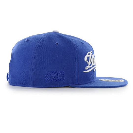 Los Angeles Dodgers x Mister Cartoon Quill Snapback - Toons Mart