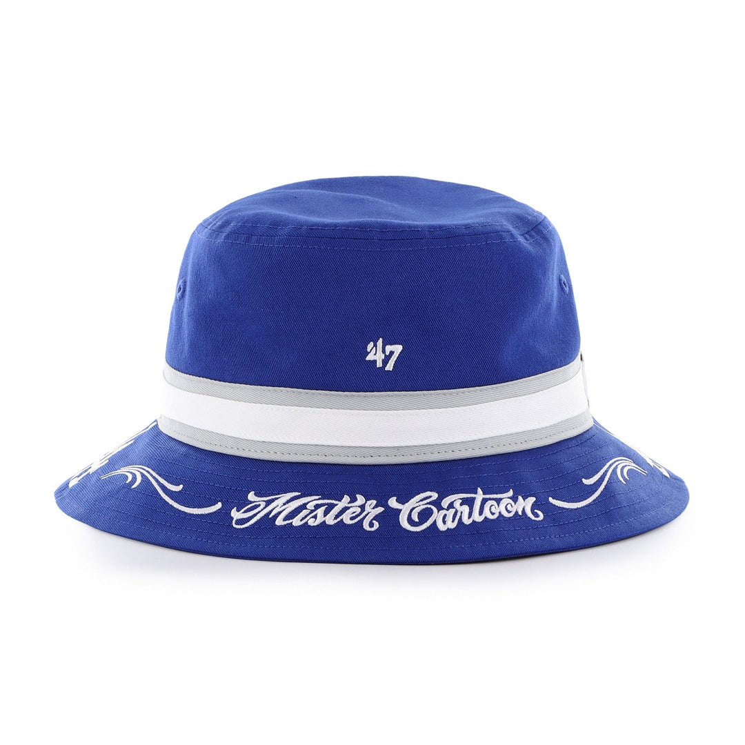 Los Angeles Dodgers x Mister Cartoon Royal Tattoo Bucket Hat - Toons Mart