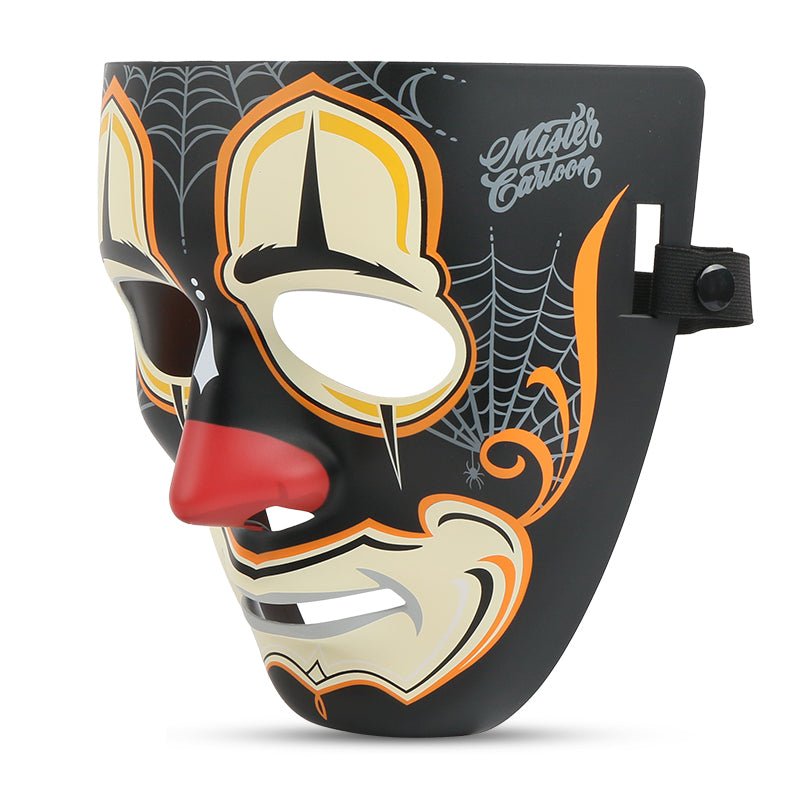 Mister Cartoon Clown Mask - Halloween Edition 2025 - Midnight Web - Toons Mart
