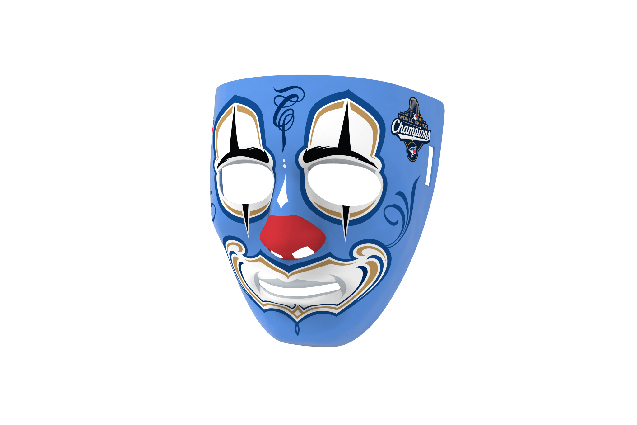 Mister Cartoon Clown Mask - Stadium Edition - Toronto Blue Jays World Series Champions’25 - Toons Mart
