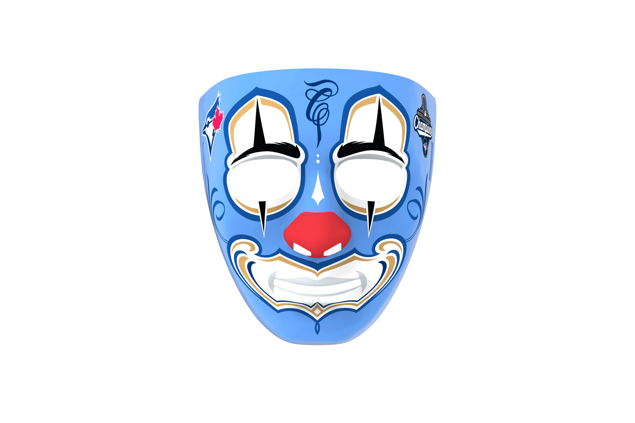 Mister Cartoon Clown Mask - Stadium Edition - Toronto Blue Jays World Series Champions’25 - Toons Mart