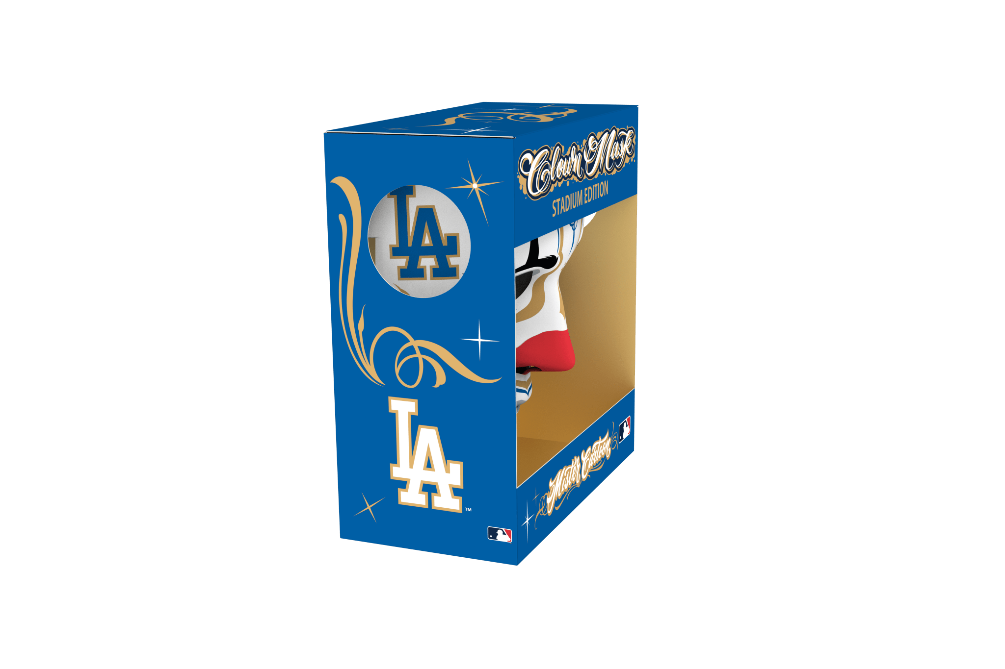 Mister Cartoon Clown Mask - Stadium Edition - World Series 2025 Champions Los Angeles Dodgers - Toons Mart