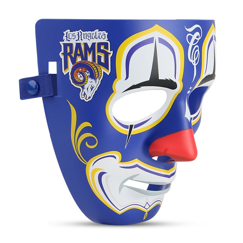 Mister Cartoon Clown Mask - Stadium Editions - LA Rams - Toons Mart