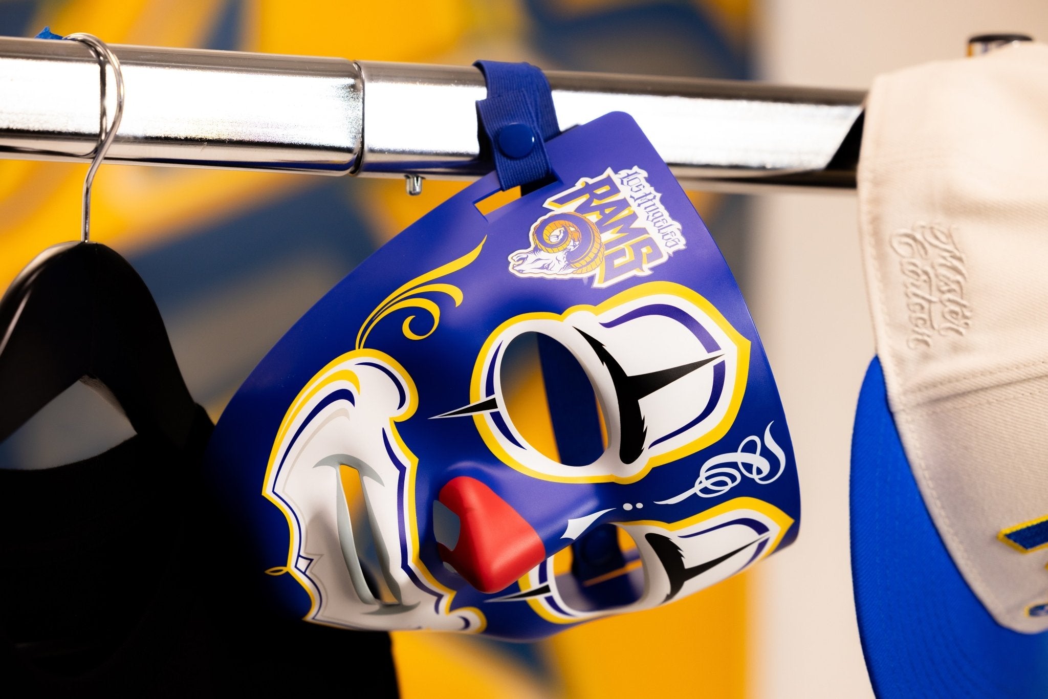 Mister Cartoon Clown Mask - Stadium Editions - LA Rams - Toons Mart