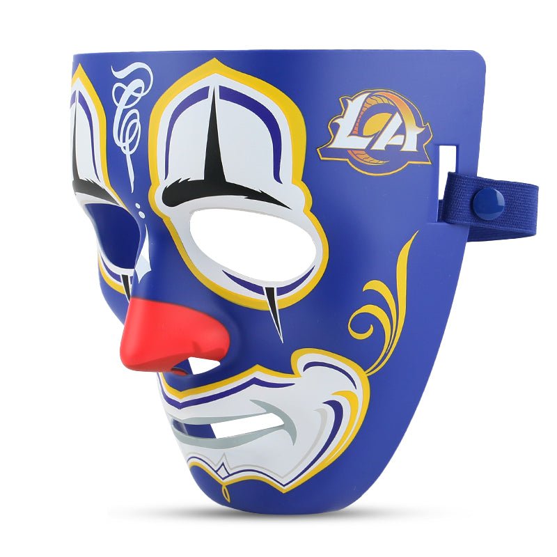 Mister Cartoon Clown Mask - Stadium Editions - LA Rams - Toons Mart