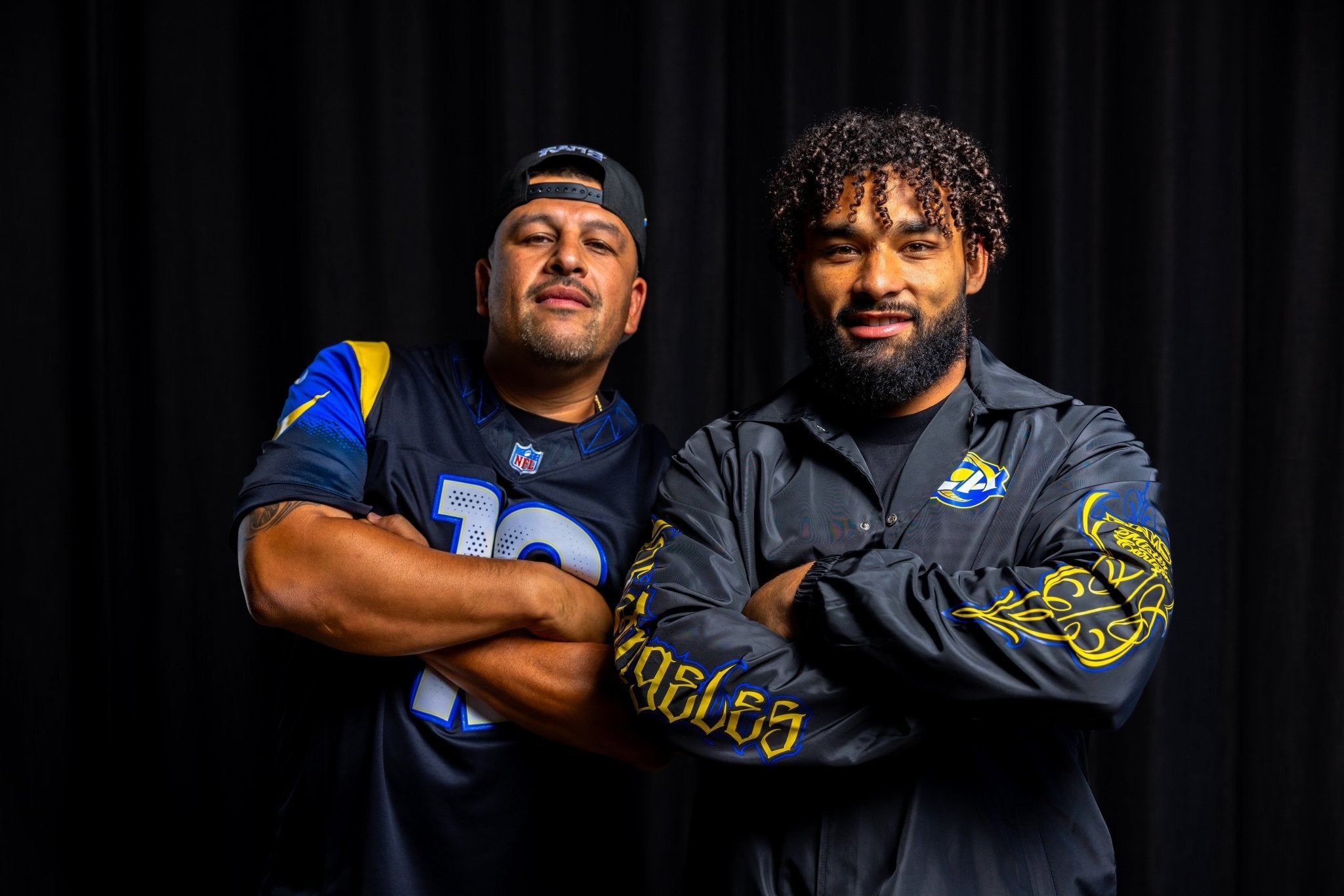 Mister Cartoon X LA Rams - Coach Jacket - Toons Mart