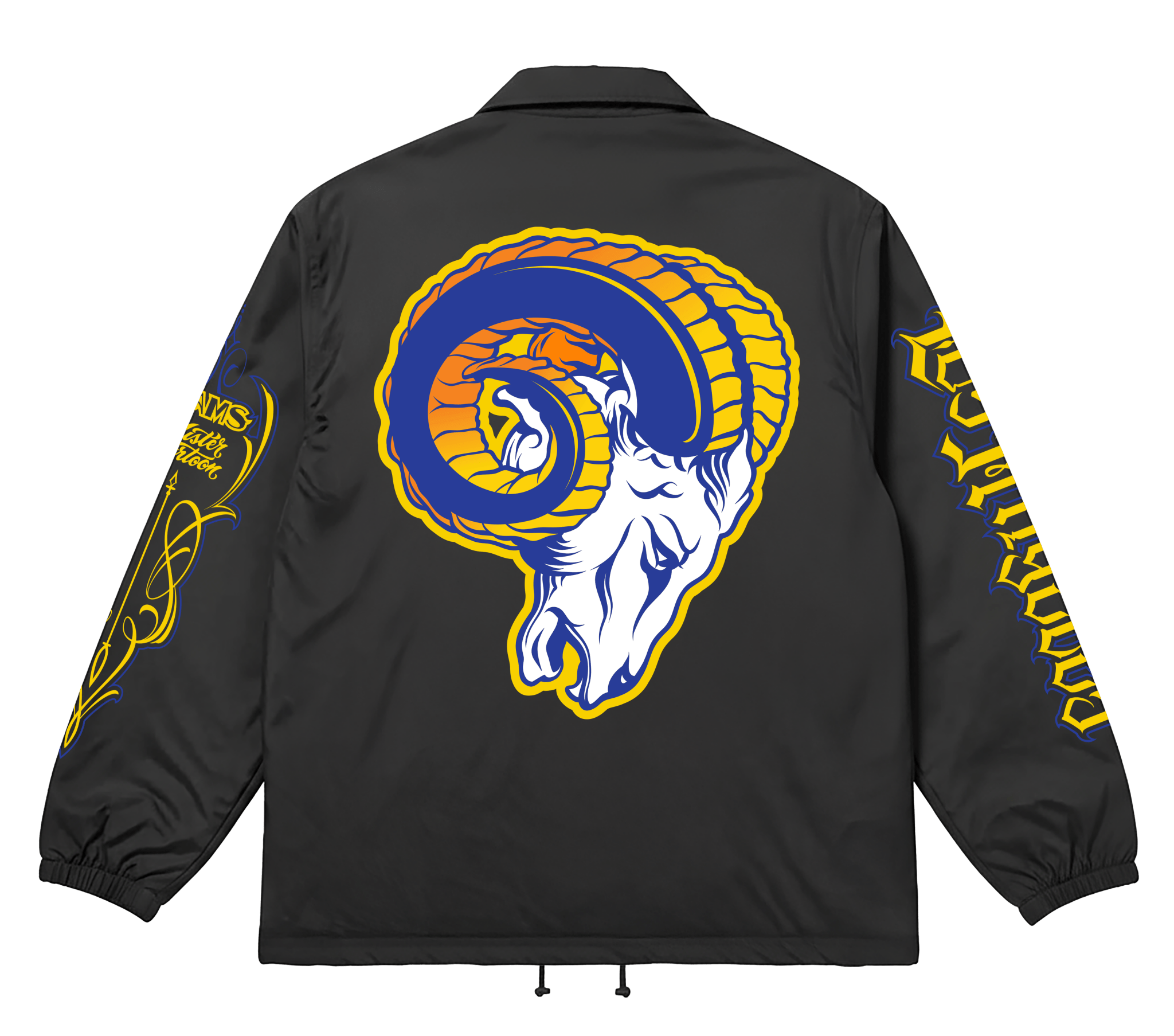 Mister Cartoon X LA Rams - Coach Jacket - Toons Mart