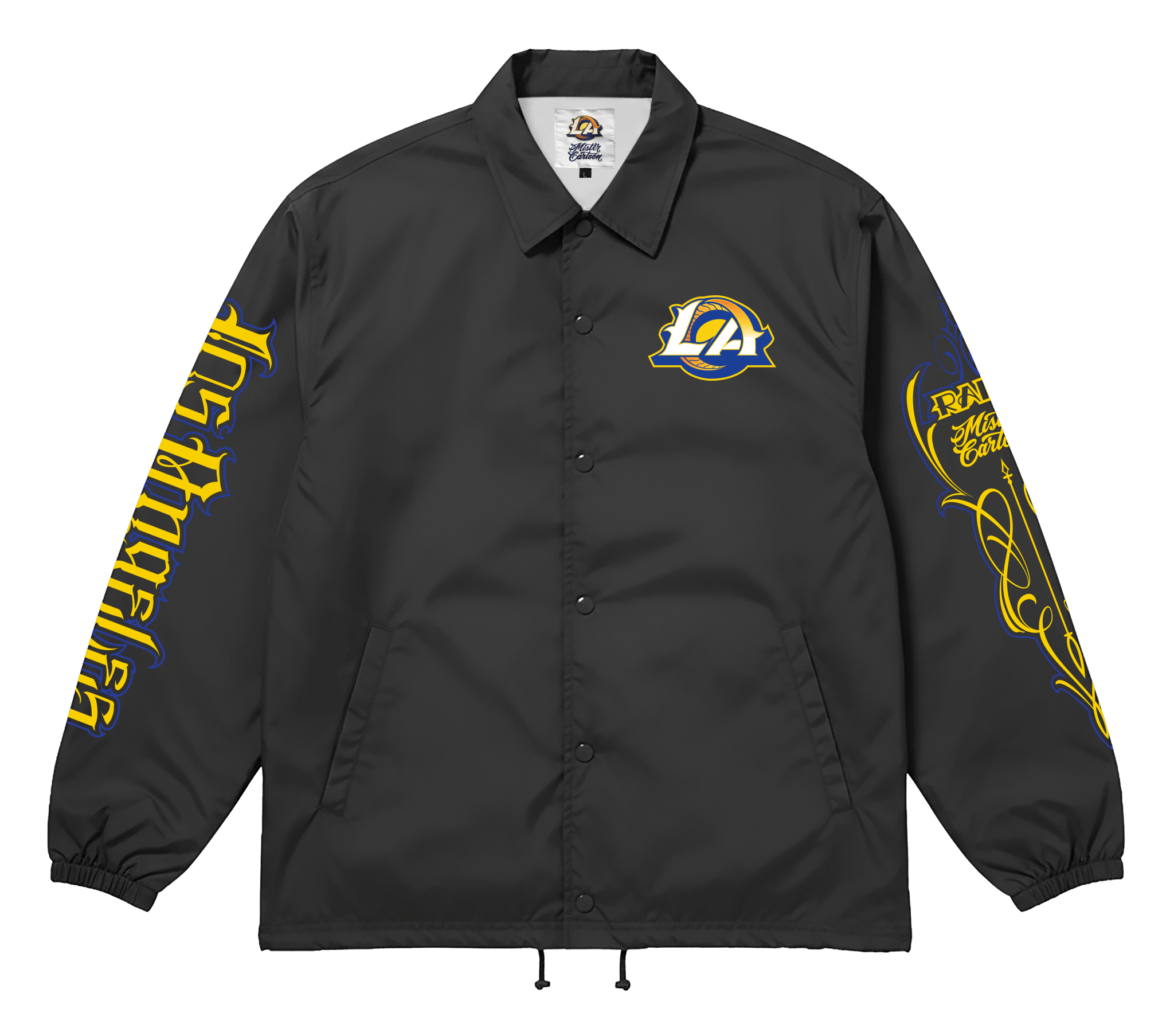 Mister Cartoon X LA Rams - Coach Jacket - Toons Mart