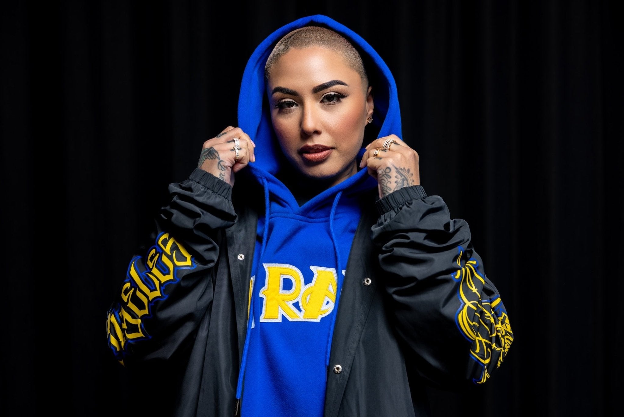 Mister Cartoon X LA Rams - Coach Jacket - Toons Mart