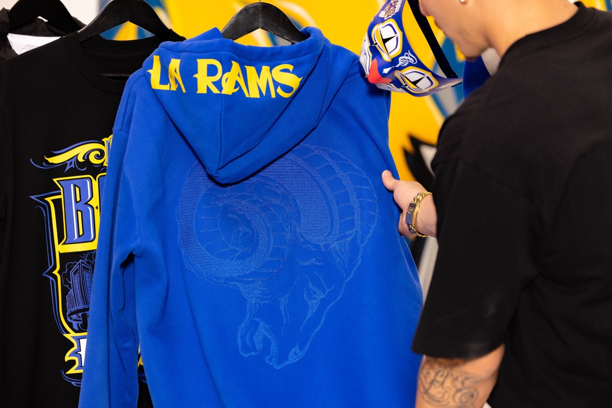 Mister Cartoon X LA Rams - Hoodie - Toons Mart