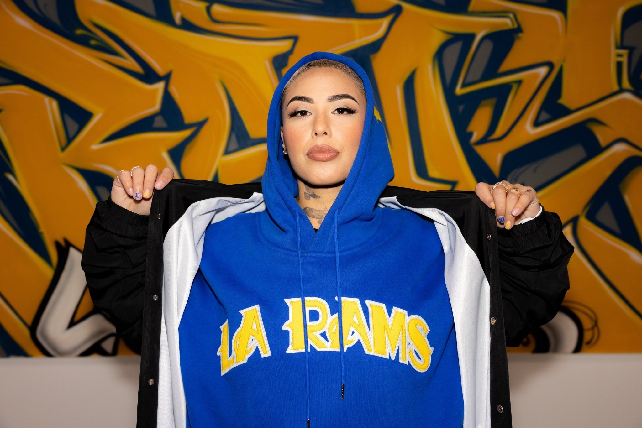 Mister Cartoon X LA Rams - Hoodie - Toons Mart