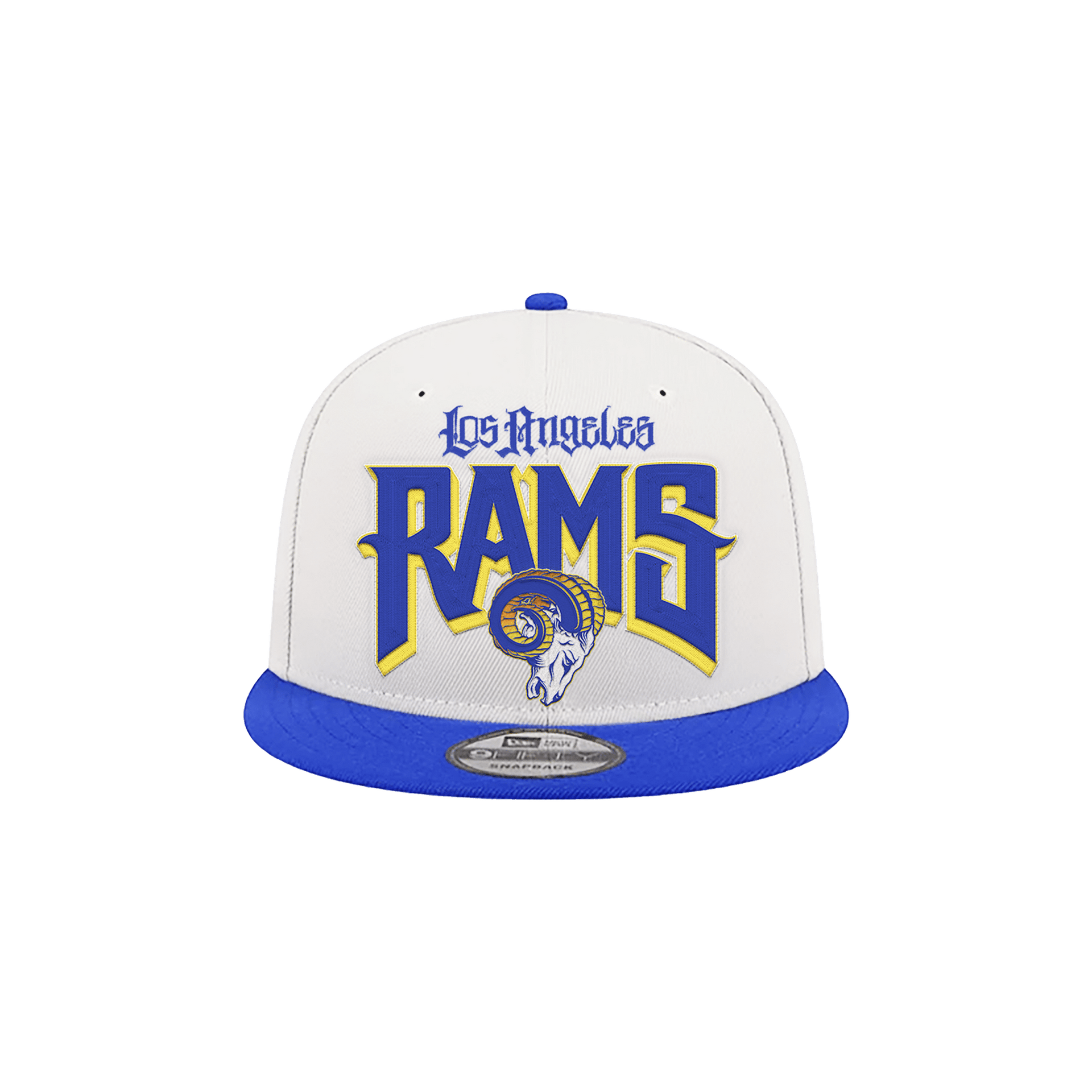 Mister Cartoon X LA Rams X New Era - Off White Team Hat - Toons Mart