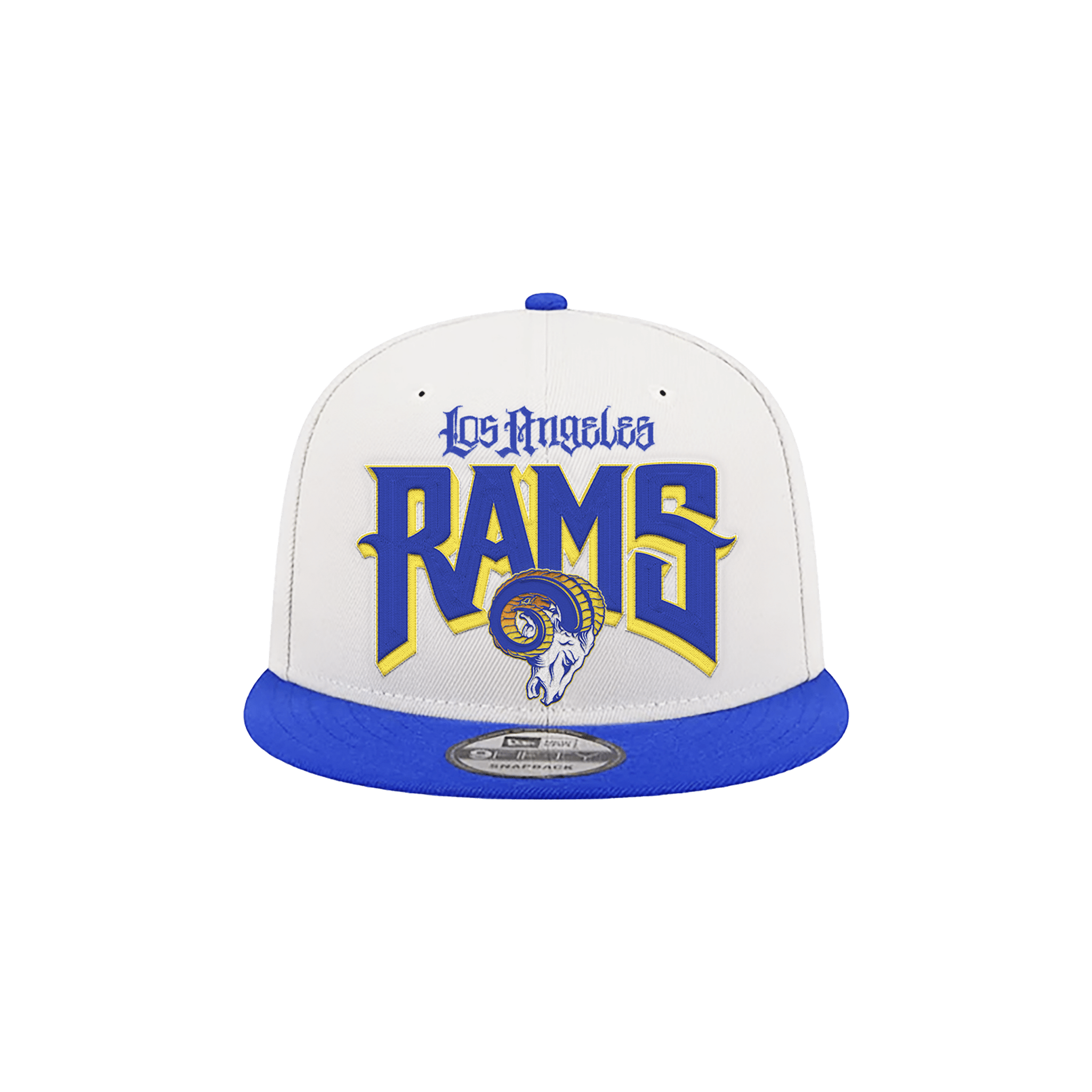 Mister Cartoon X LA Rams X New Era - Off White Team Hat - Toons Mart