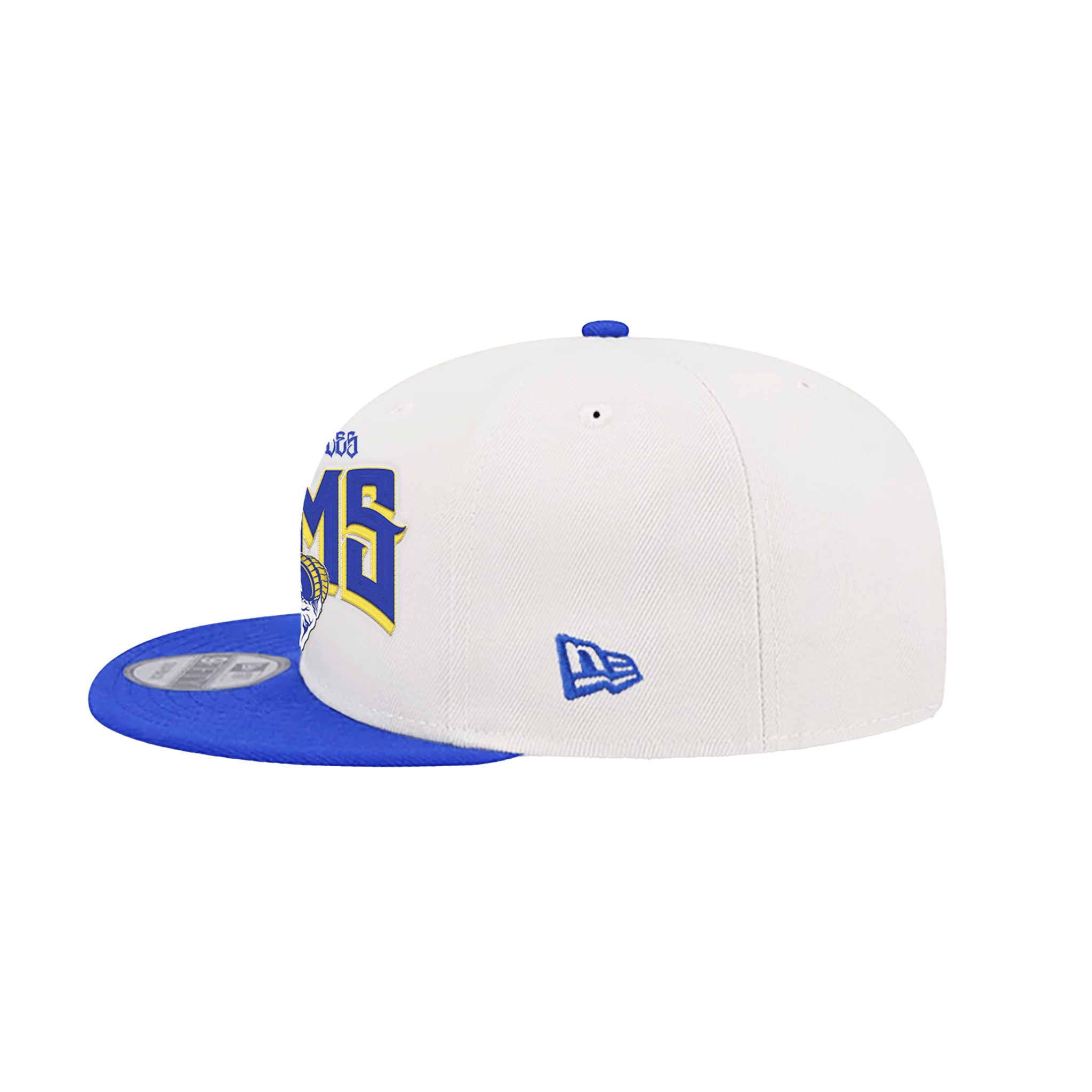 Mister Cartoon X LA Rams X New Era - Off White Team Hat - Toons Mart