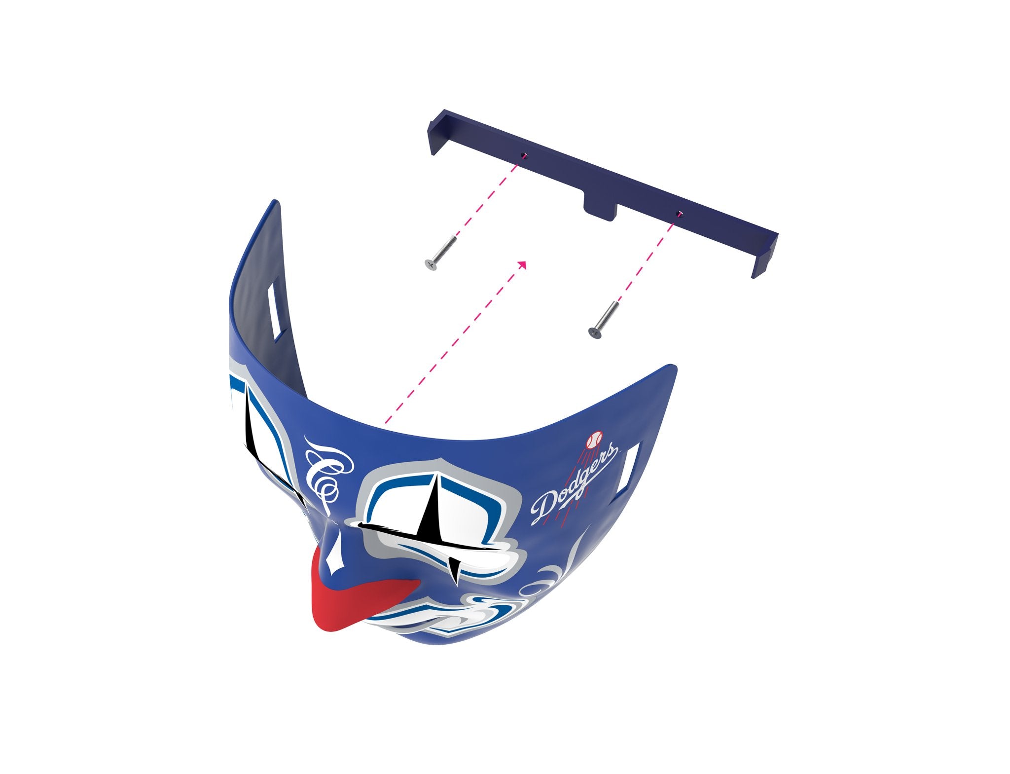 MLB® Mister Cartoon Clown Mask - Stadium Edition - Toons Mart