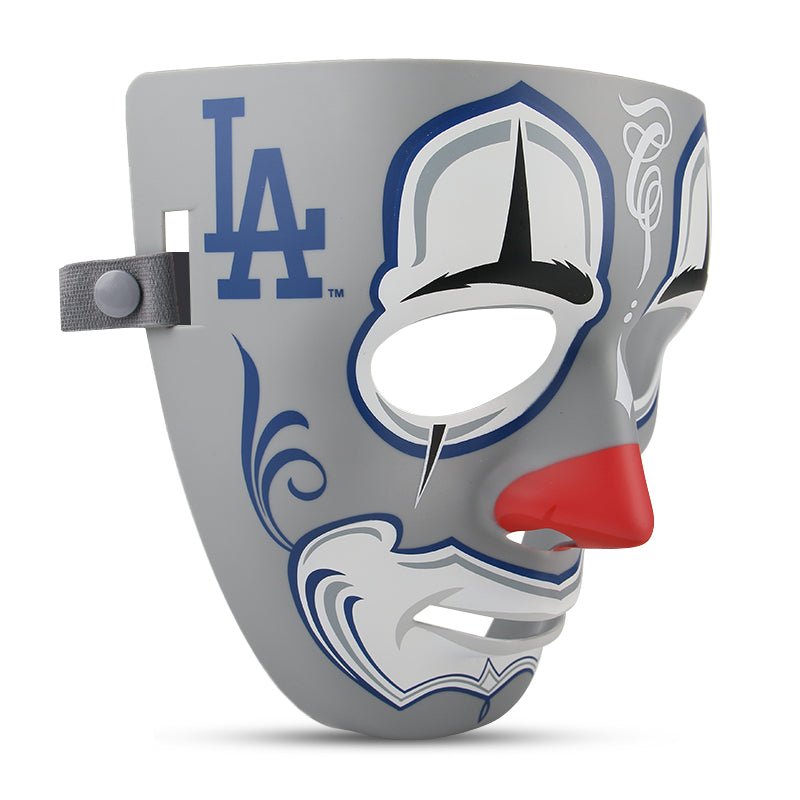 MLB® Mister Cartoon Clown Mask - Stadium Edition - Los Angeles Dodgers™ Away Colors - Toons Mart