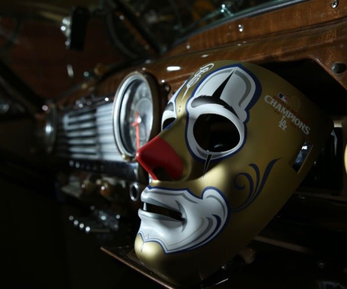 MLB Mister Cartoon Clown Mask - Stadium edition - Los Angeles Dodgers World Series Champions 2024 - Toons Mart