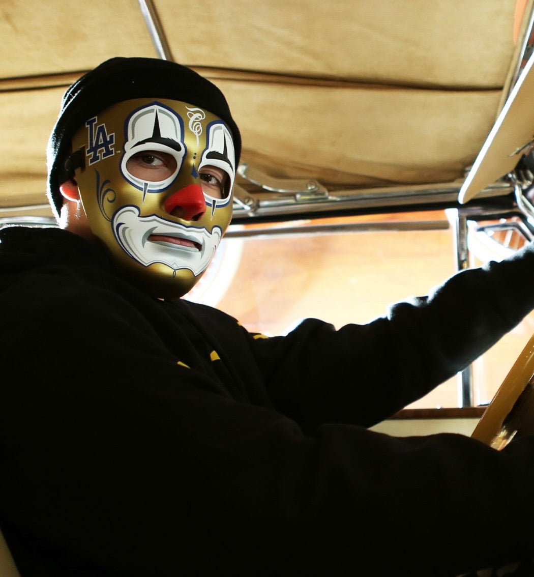 MLB Mister Cartoon Clown Mask - Stadium edition - Los Angeles Dodgers World Series Champions 2024 - Toons Mart