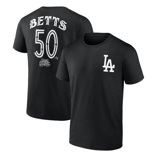 Mookie Betts - LA Dodgers x MC Black T-Shirt - Toons Mart