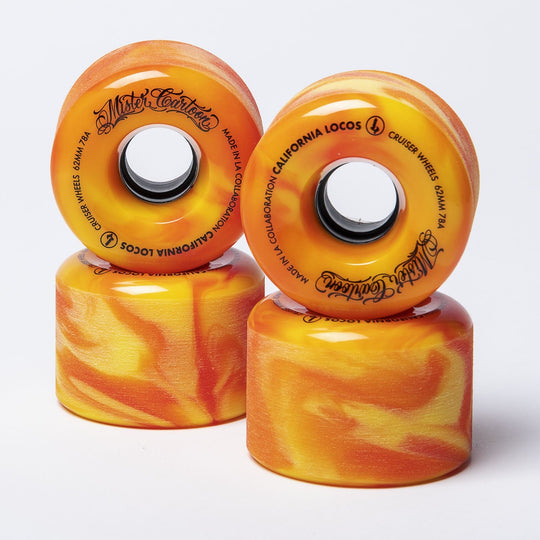 SWIRL INK - RED / ORANGE - Toons Mart