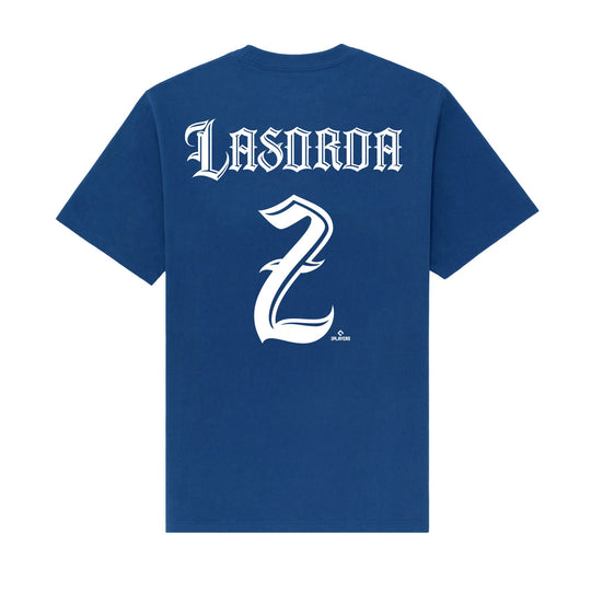 Tommy Lasorda - LA Dodgers x MC Blue T-Shirt - Toons Mart