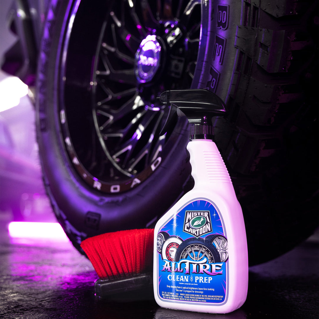 Turtle Wax X Mister Cartoon All Tire Clean & Prep, 32 oz - Toons Mart