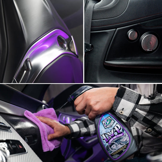 Turtle Wax X Mister Cartoon LVP - Leather, Vinyl, Plastic - Interior Cleaner & Protectant, 16 oz - Toons Mart