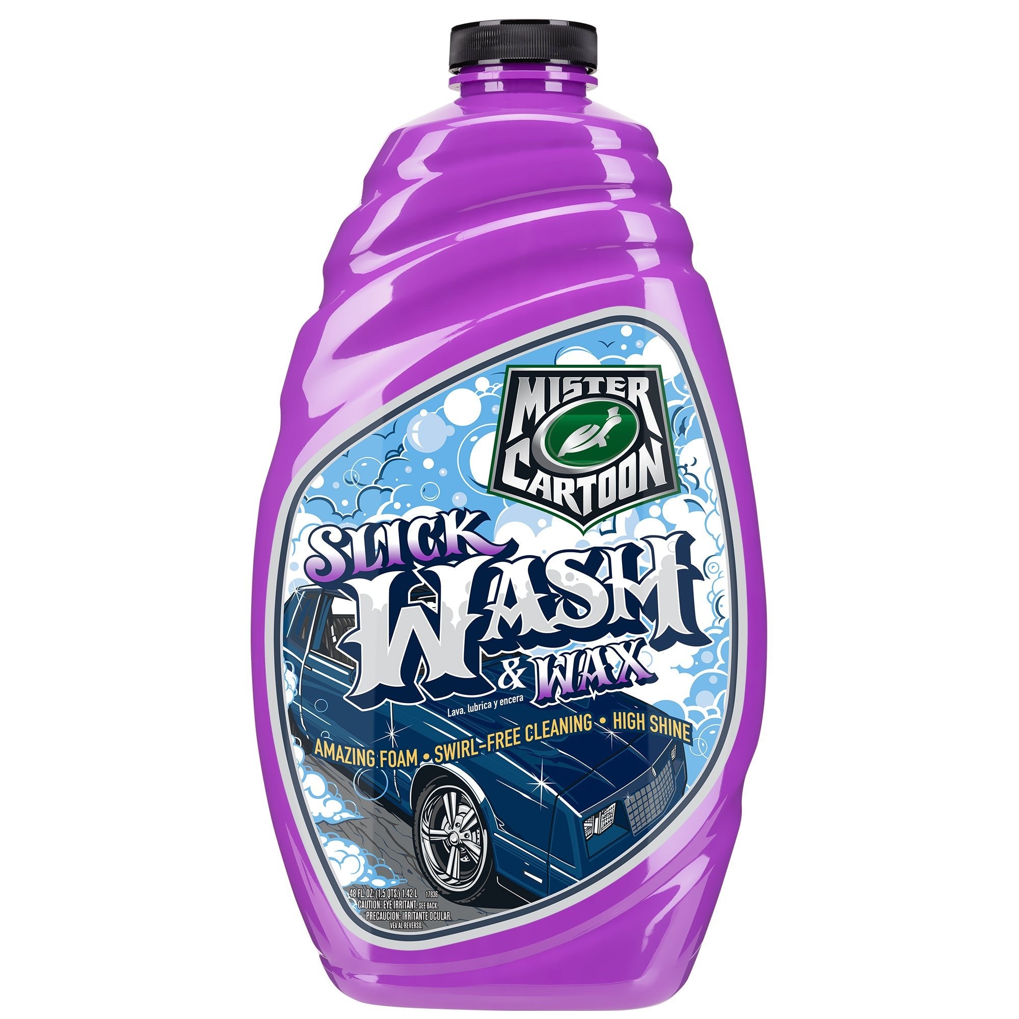 Turtle Wax X Mister Cartoon Slick Wash & Wax, 48 oz - Toons Mart