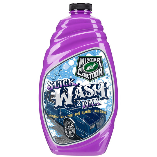 Turtle Wax X Mister Cartoon Slick Wash & Wax, 48 oz - Toons Mart