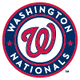 Washington Nationals Mister Cartoon Wrap Script '47 Captain - Navy